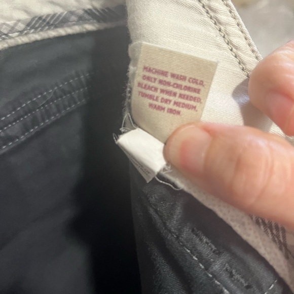 Vintage Y2K Old Navy Charcoal Gray Mid Rise Corduroy Pants SZ 14 Grunge Skater - Picture 9 of 12